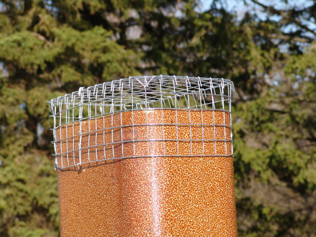 Technician working on rooftop solar array