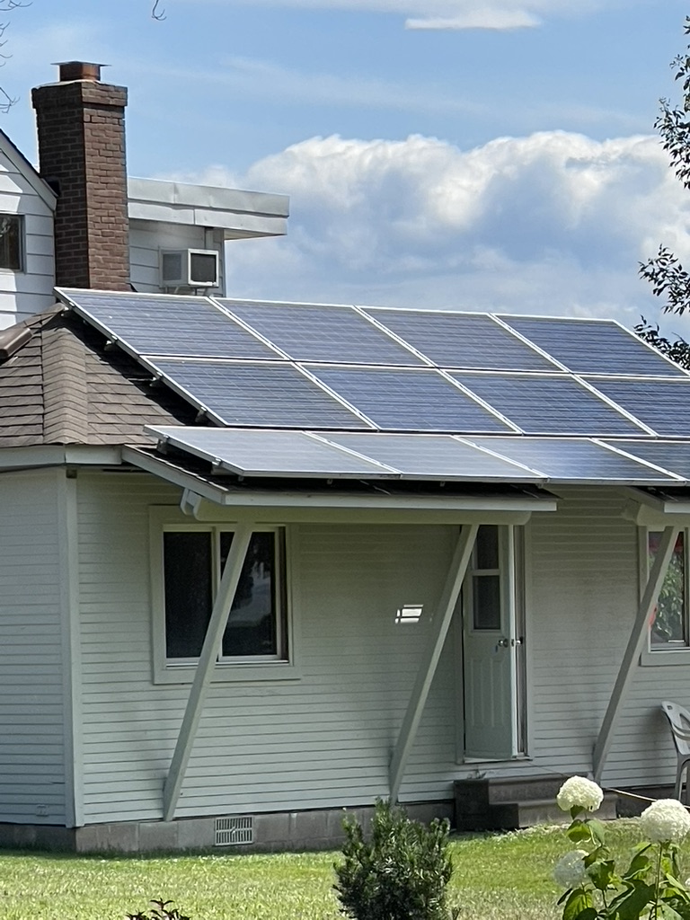 Person working on a ridgeline